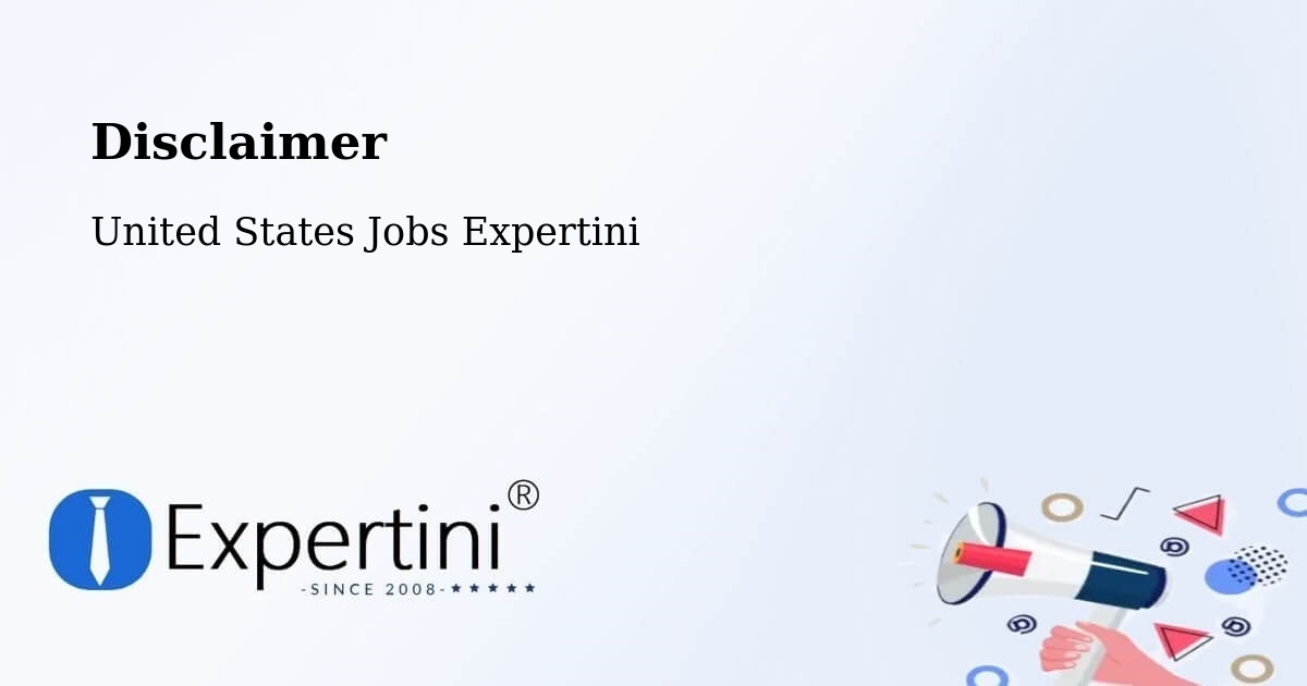 Disclaimer – Falkville - United States Jobs Expertini